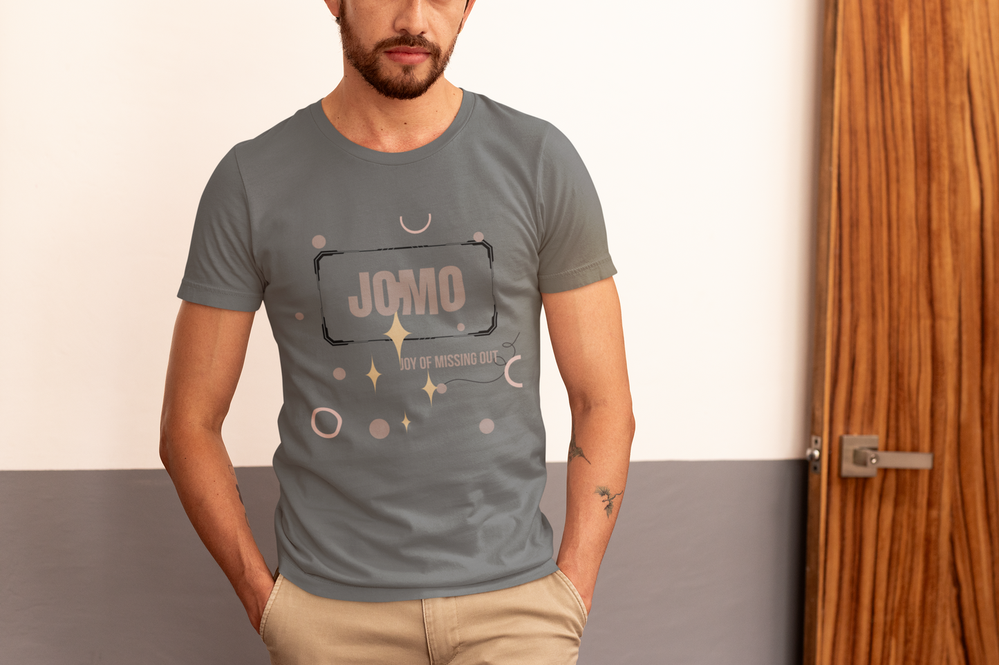 Unisex t-shirt JOMO (Joy of Missing Out)