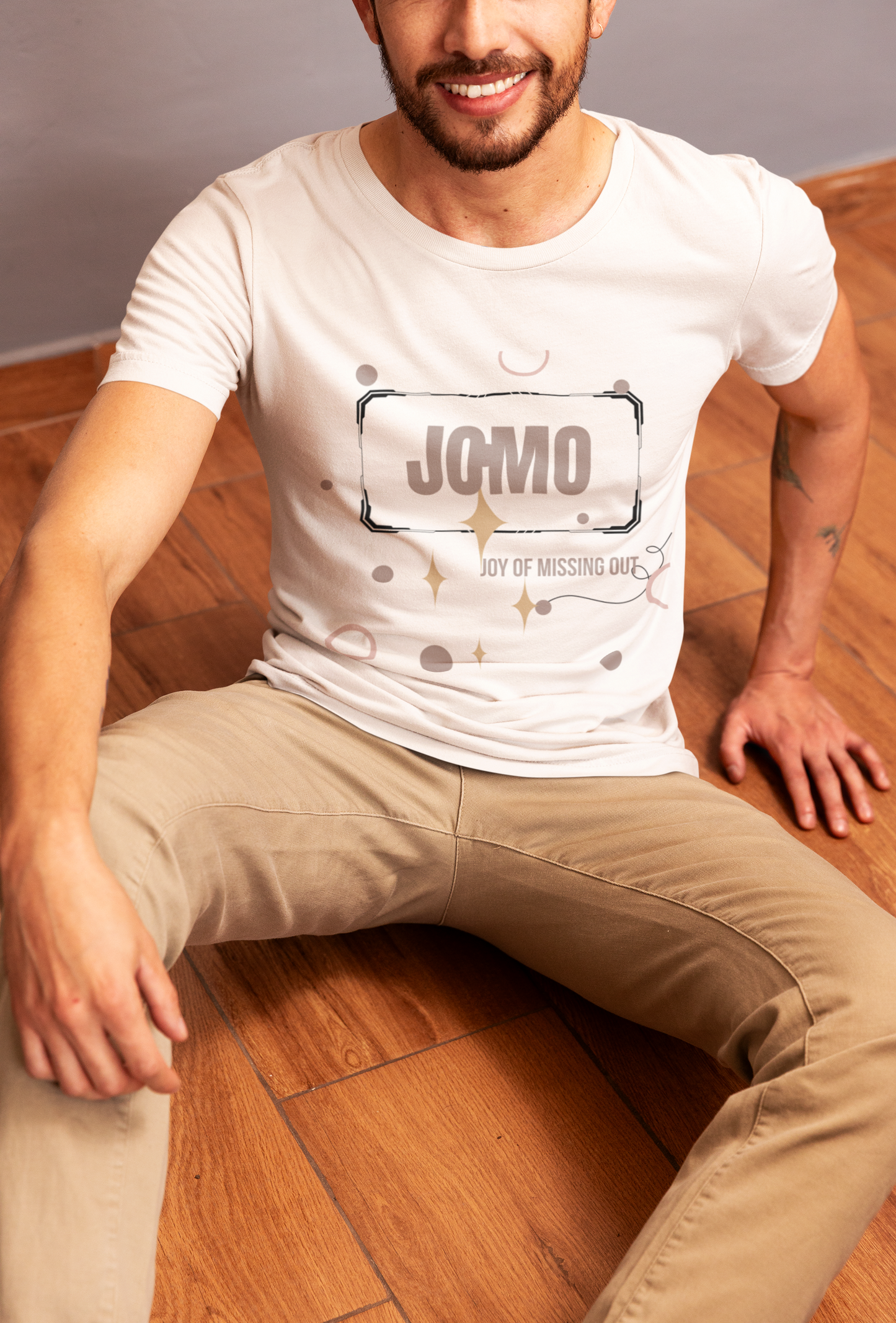 Unisex t-shirt JOMO (Joy of Missing Out)