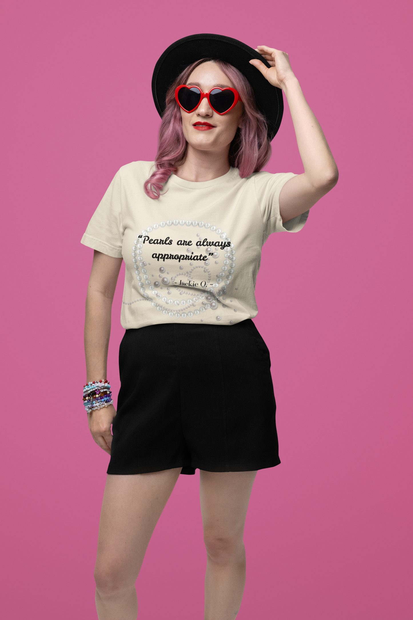 Unisex t-shirt Pearls