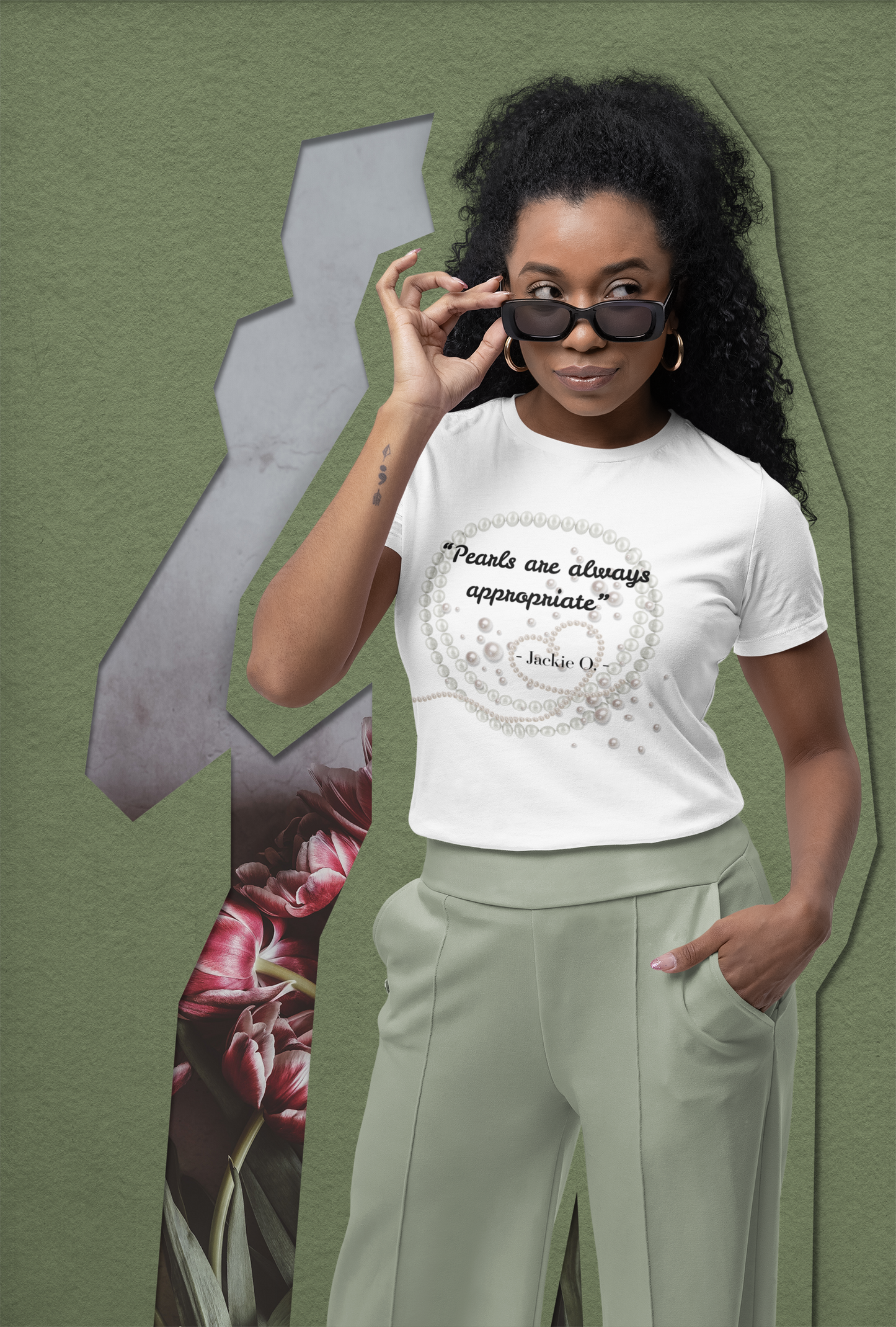 Unisex t-shirt Pearls