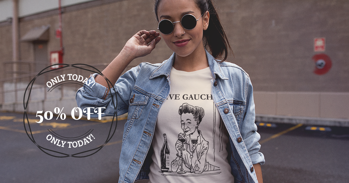 Unisex t-shirt Rive Gauche