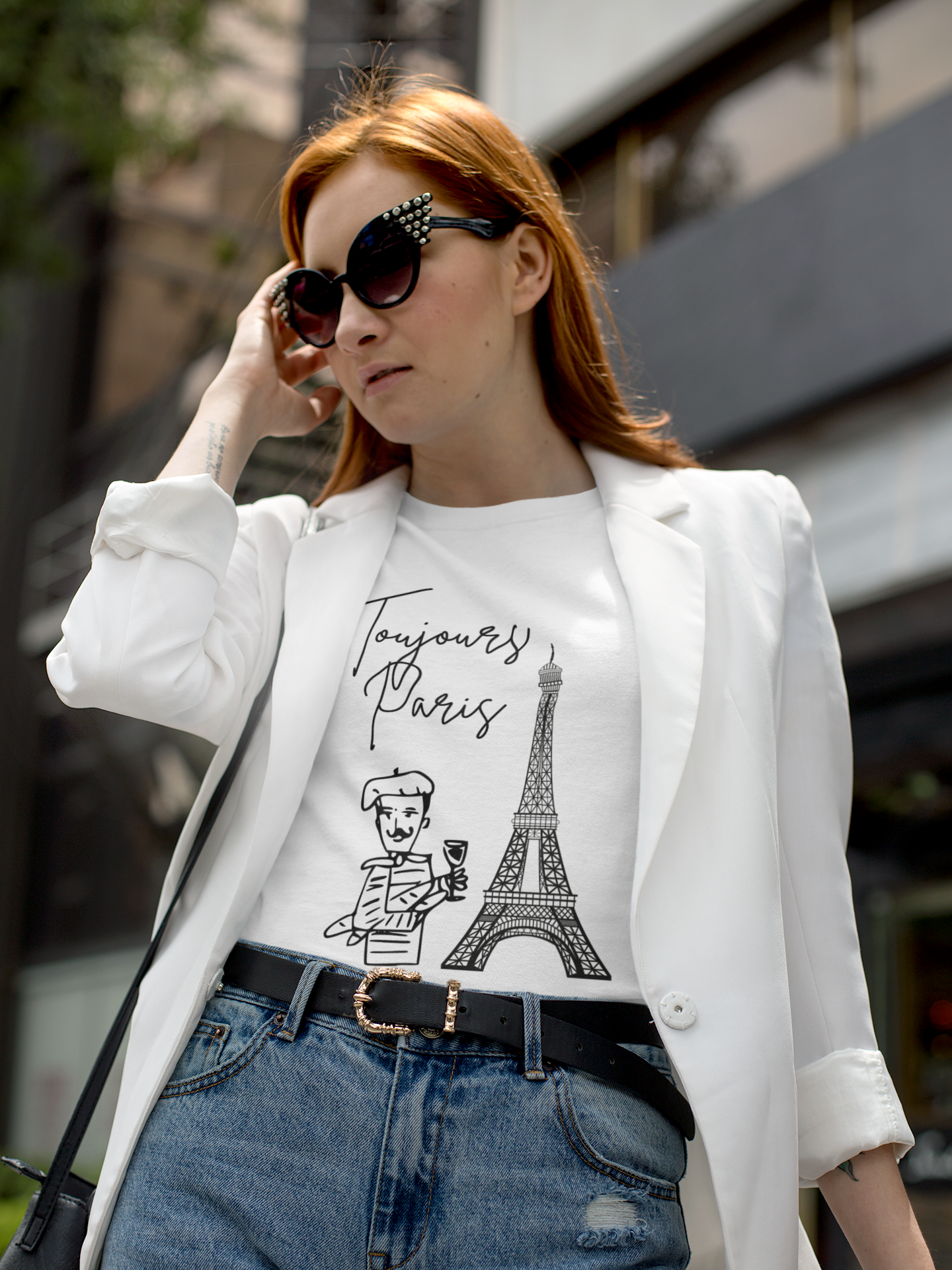 Unisex t-shirt Toujour Paris