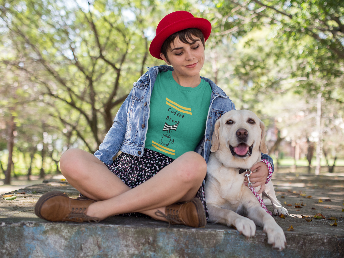 Unisex t-shirt Coffee Break