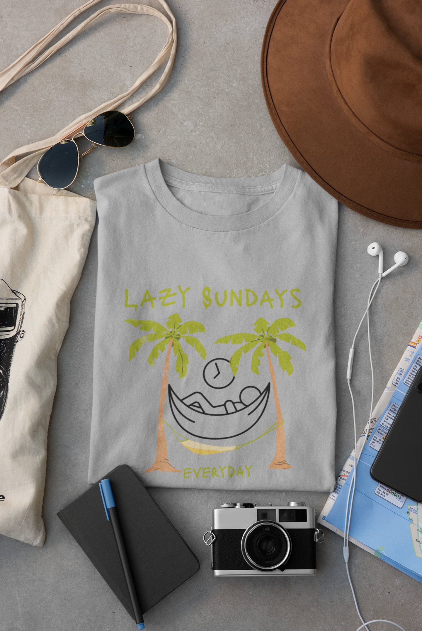 Unisex t-shirt Lazy Sundays
