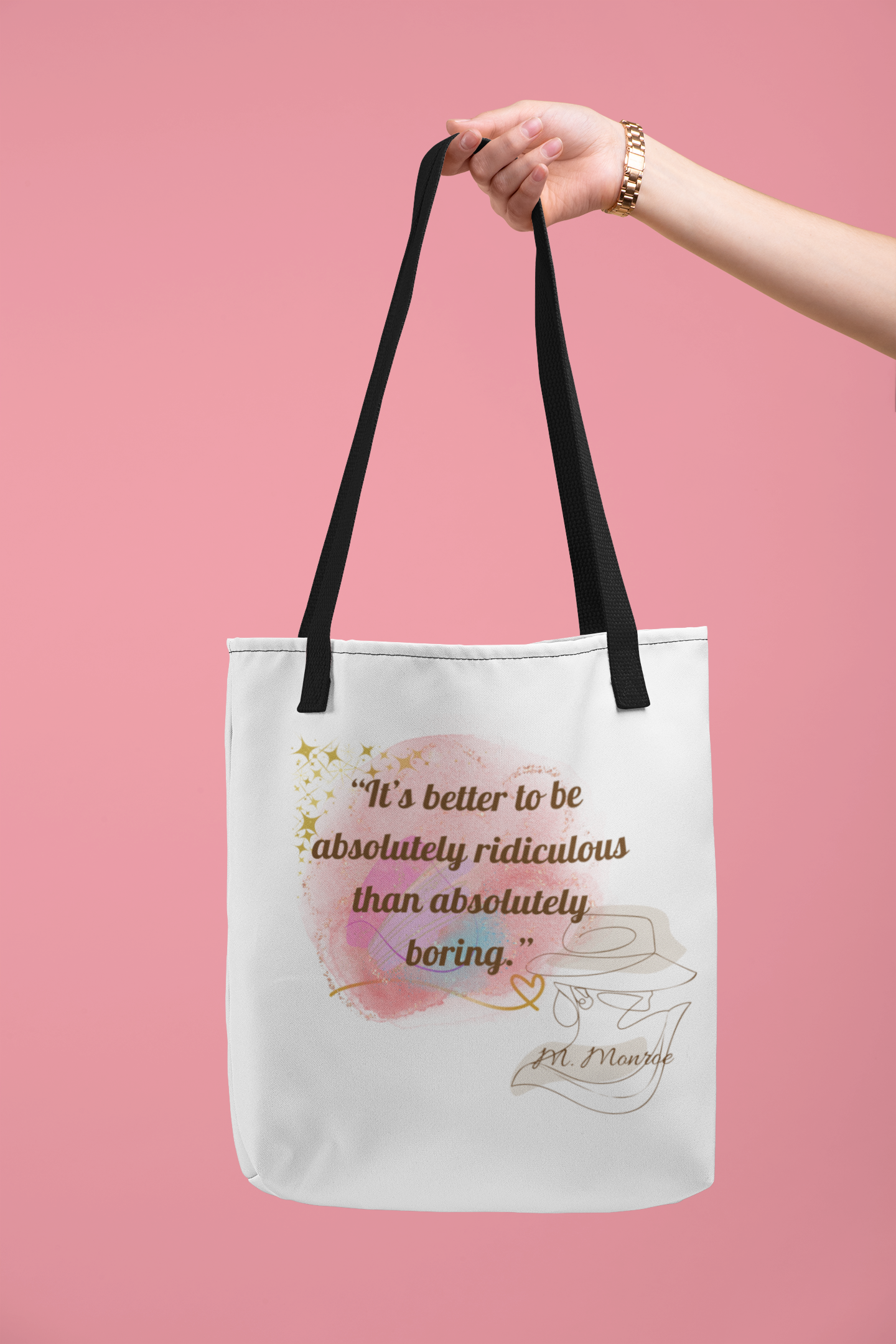 Tote bag Boring