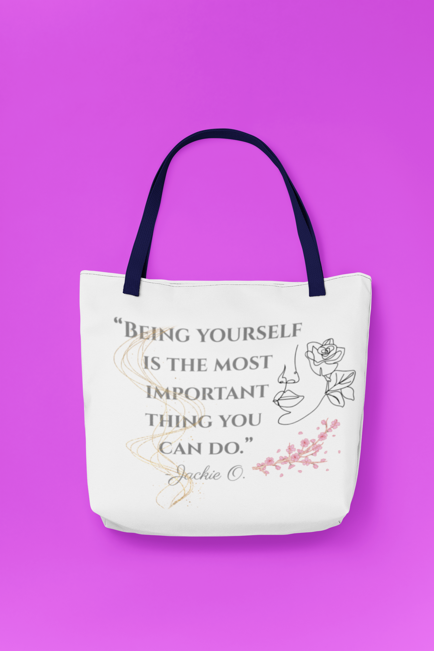 Tote bag Yourself