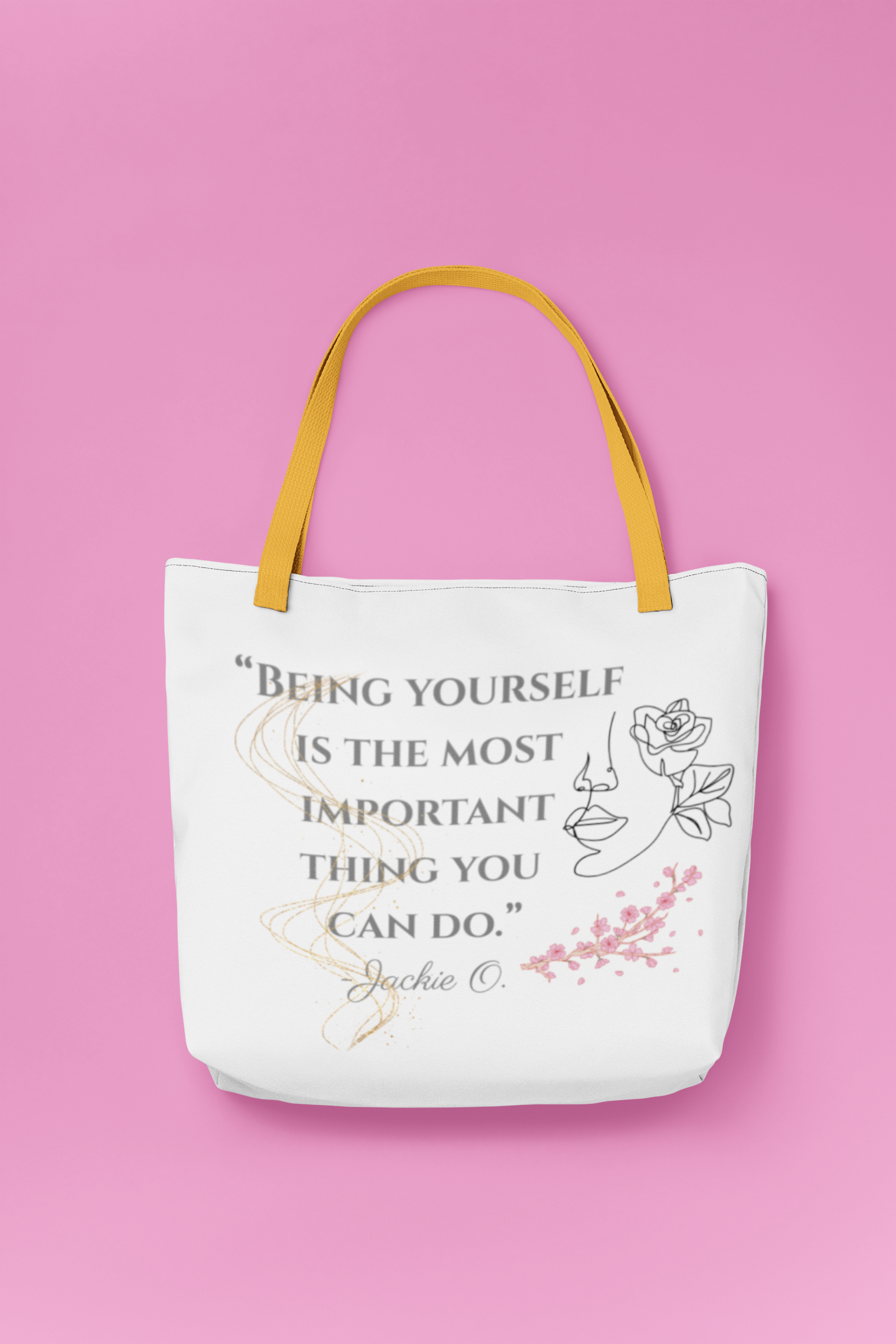 Tote bag Yourself