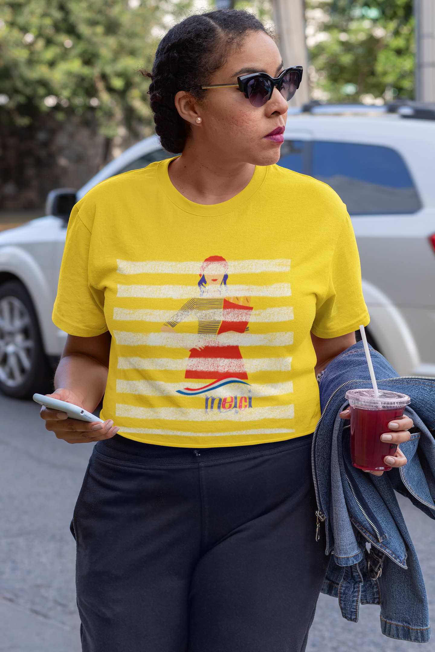 Unisex t-shirt Merci