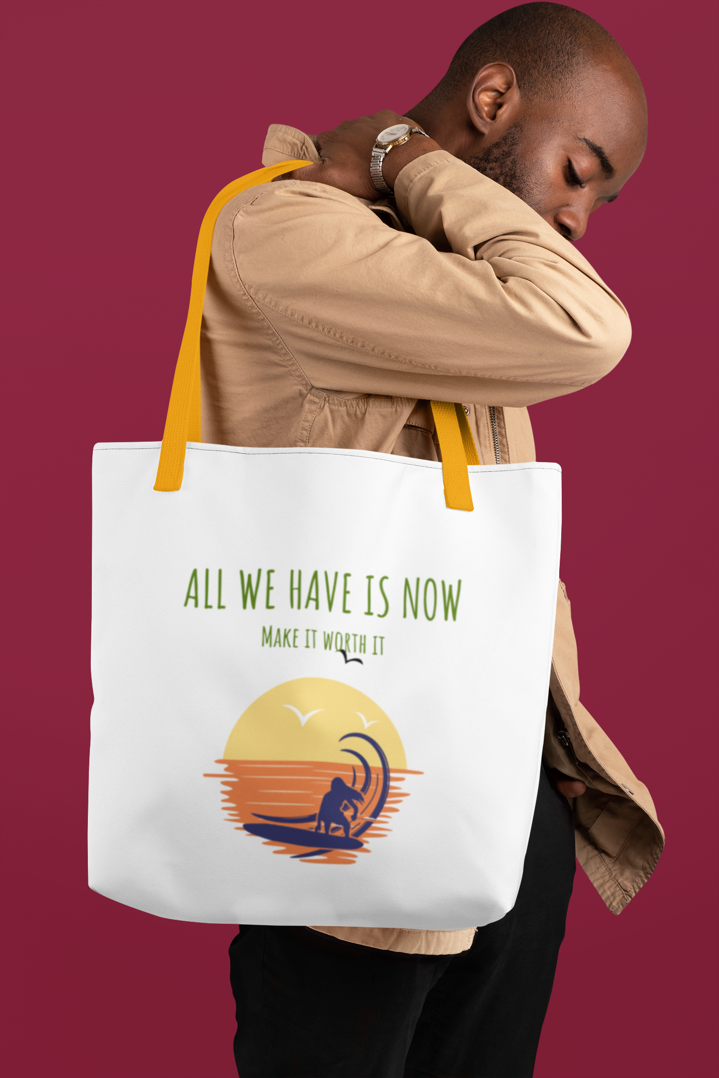 Tote bag Now