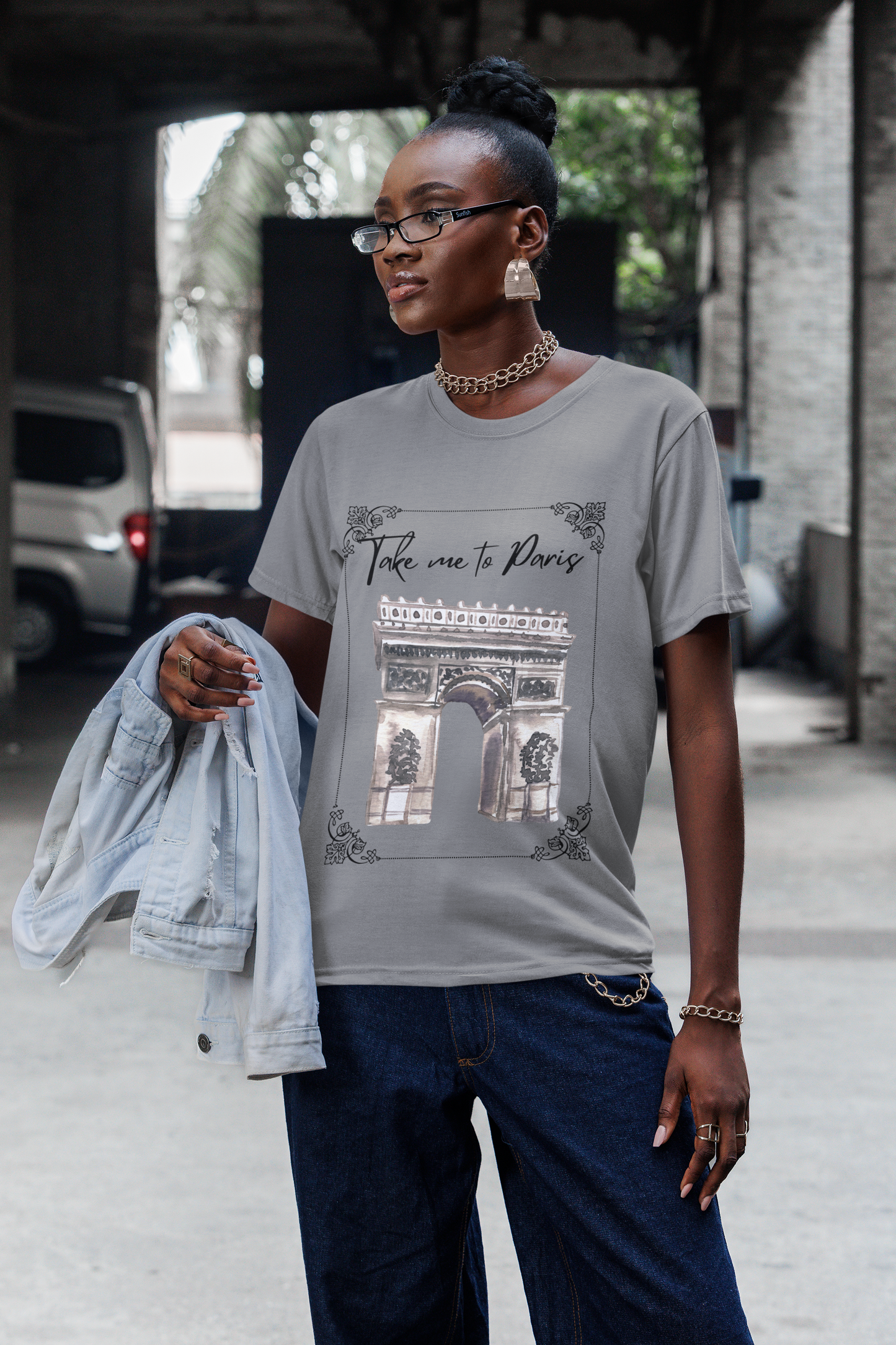 Unisex t-shirt Take me to Paris