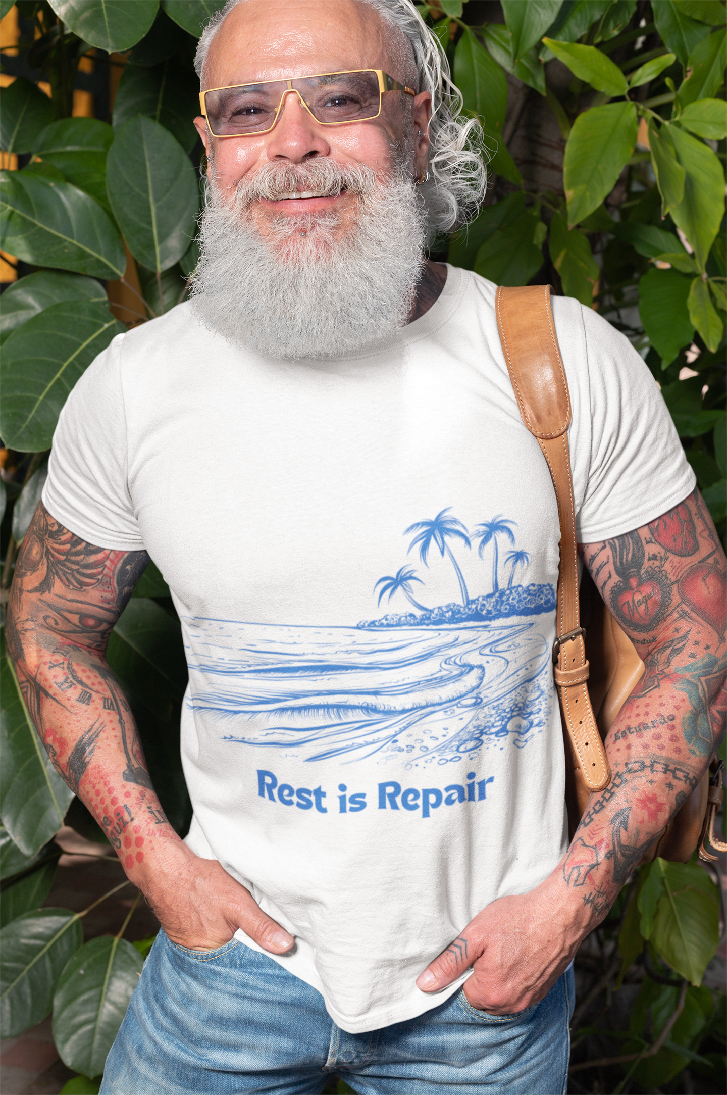 Unisex t-shirt Rest is Repair