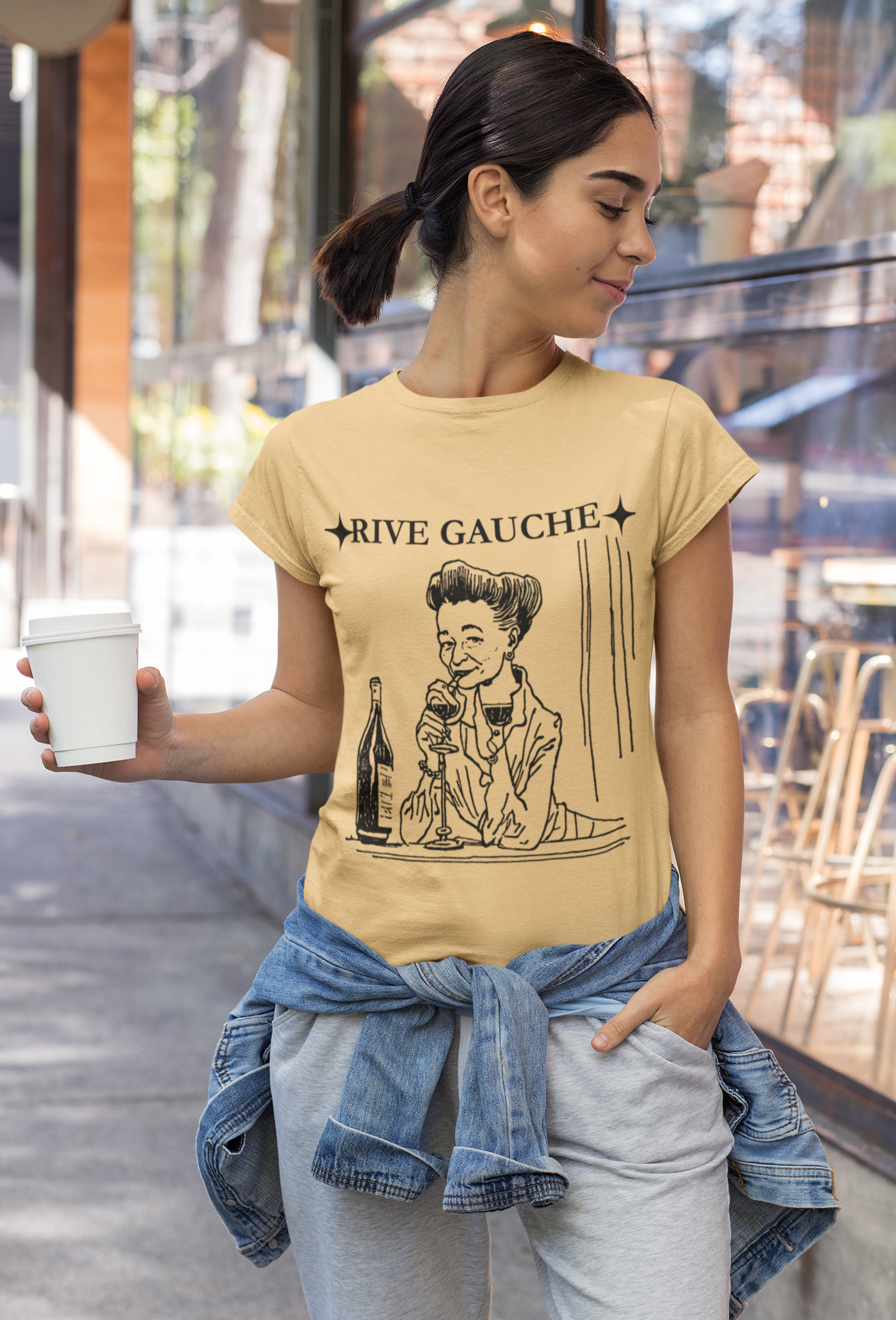 Unisex t-shirt Rive Gauche