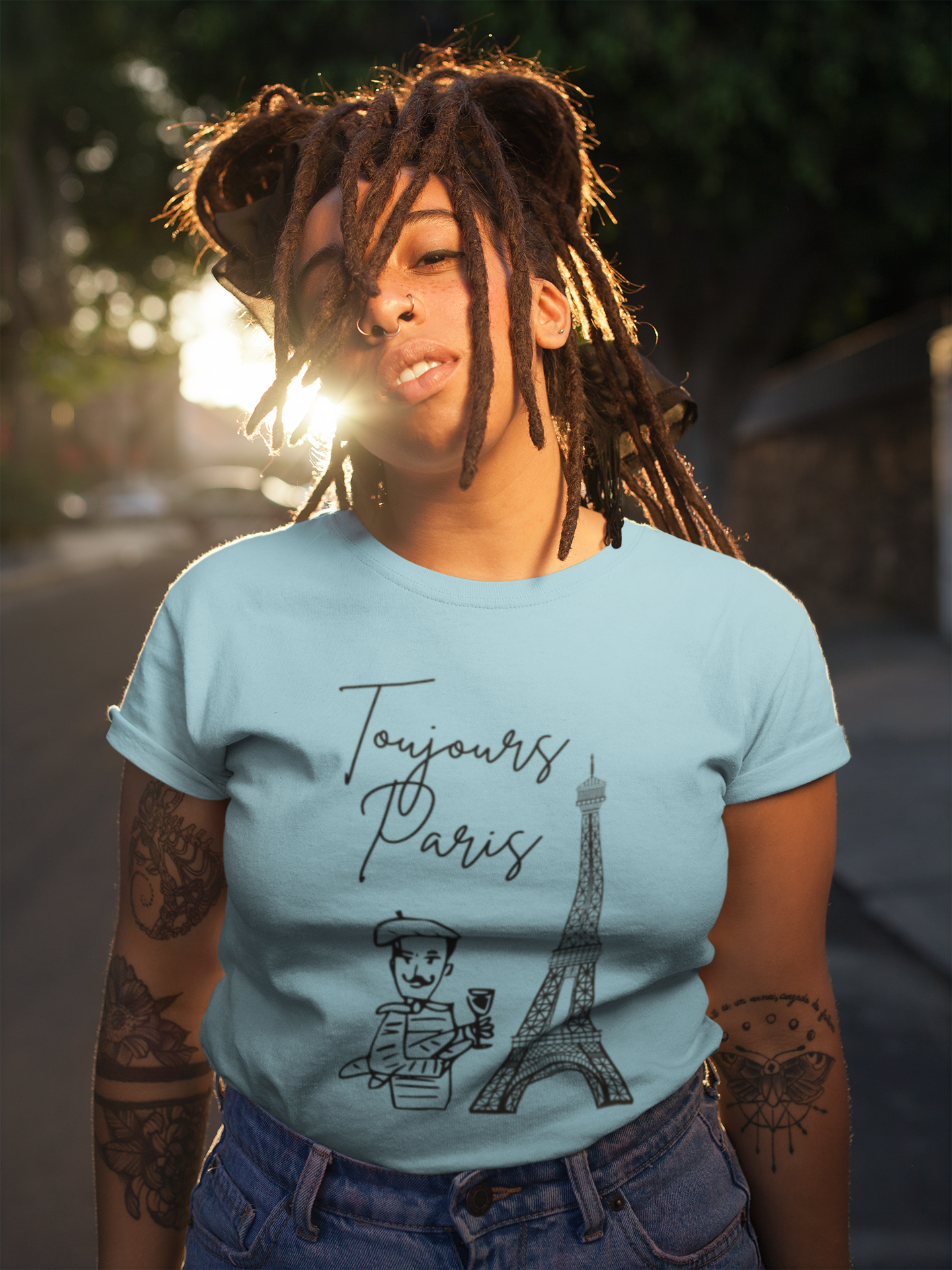 Unisex t-shirt Toujour Paris