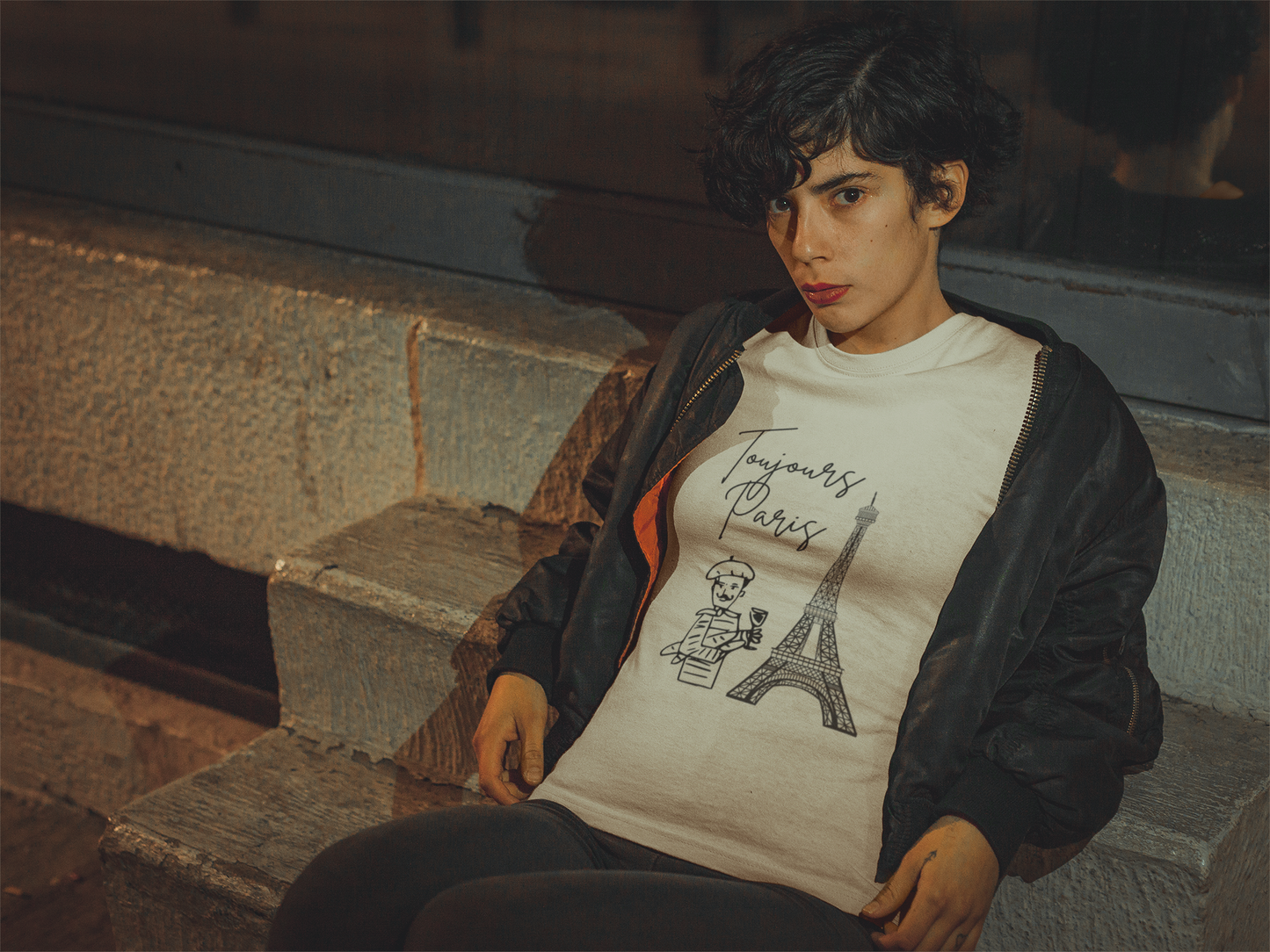Unisex t-shirt Toujour Paris