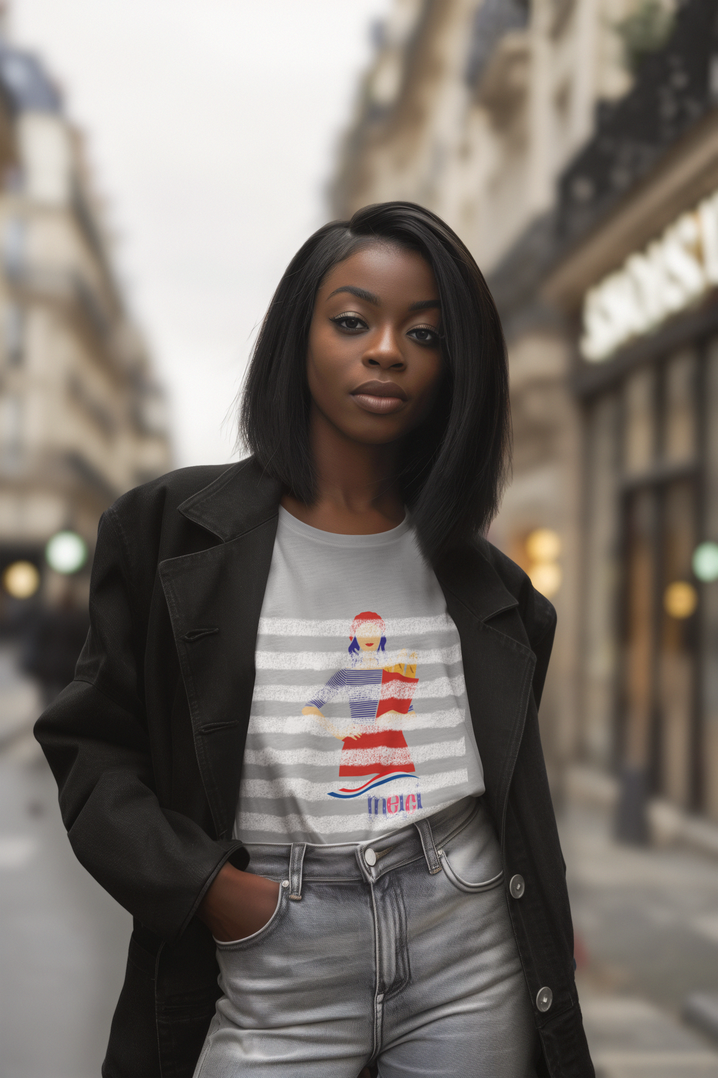 Unisex t-shirt Merci