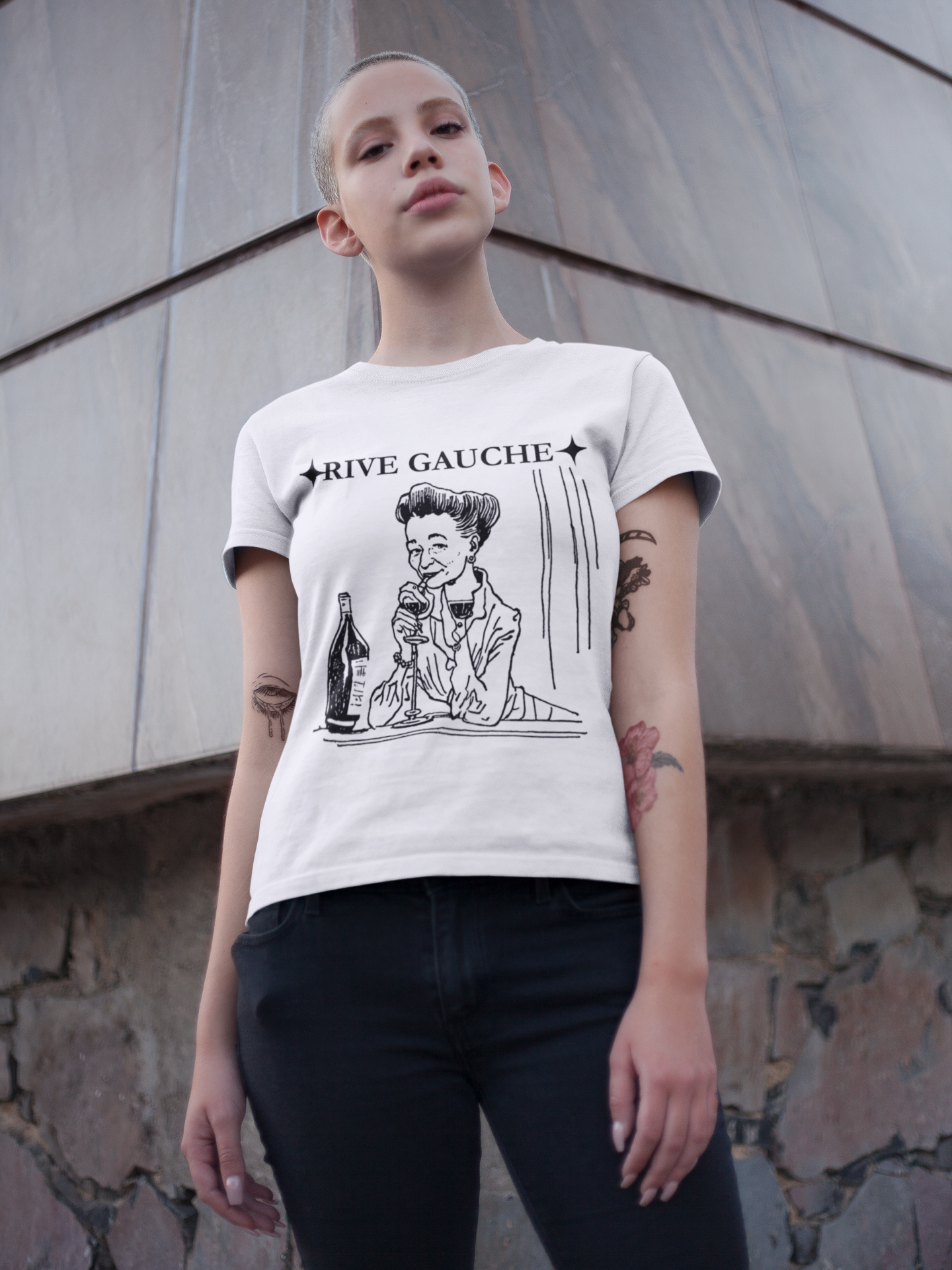 Unisex t-shirt Rive Gauche