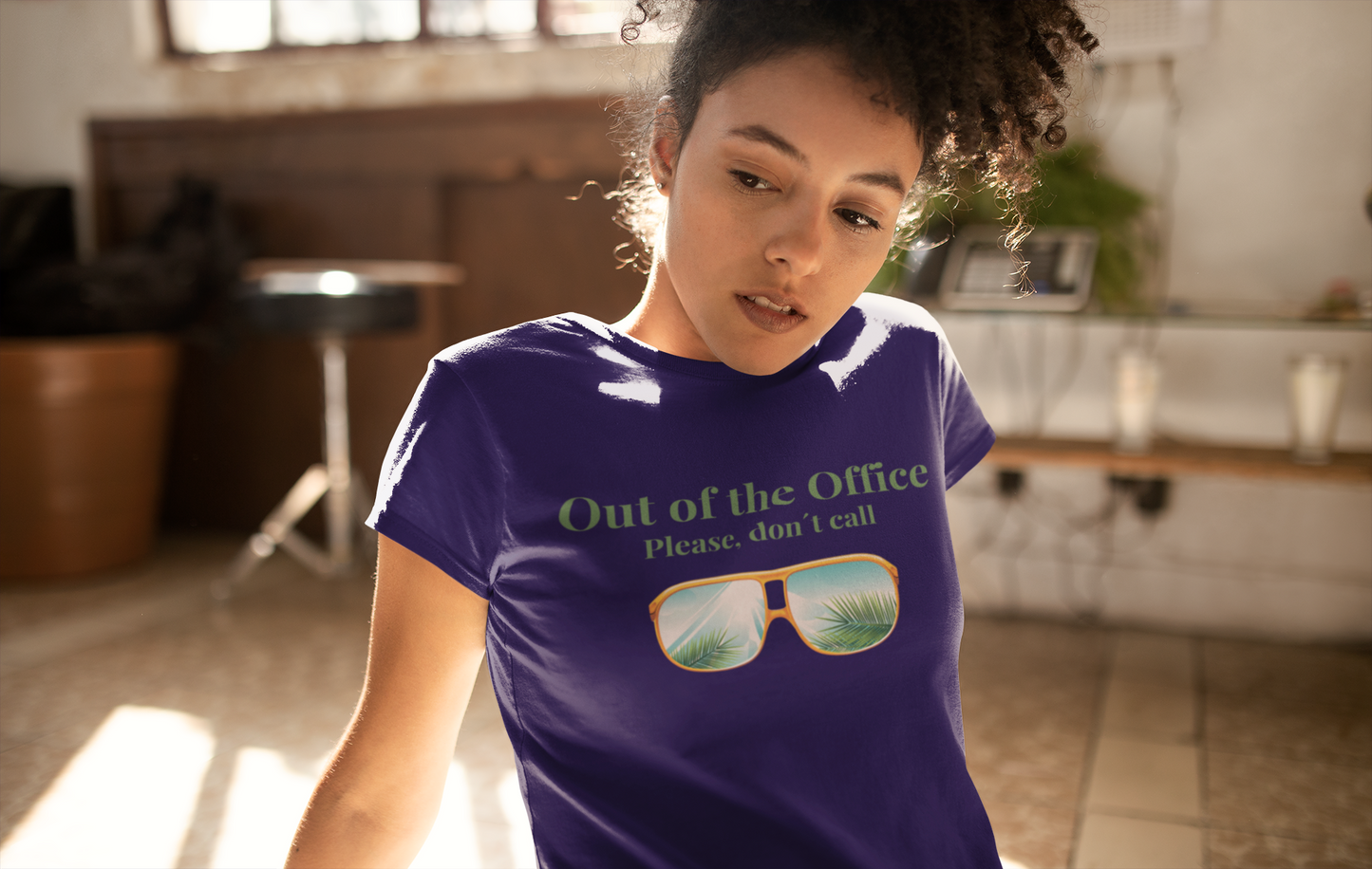 Unisex t-shirt Out of the Office