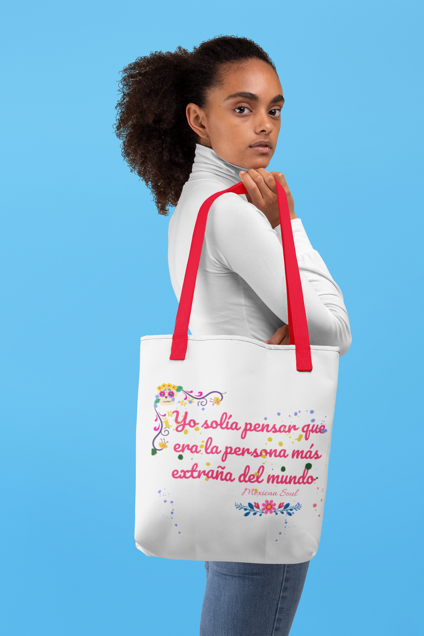 Tote bag Extraña