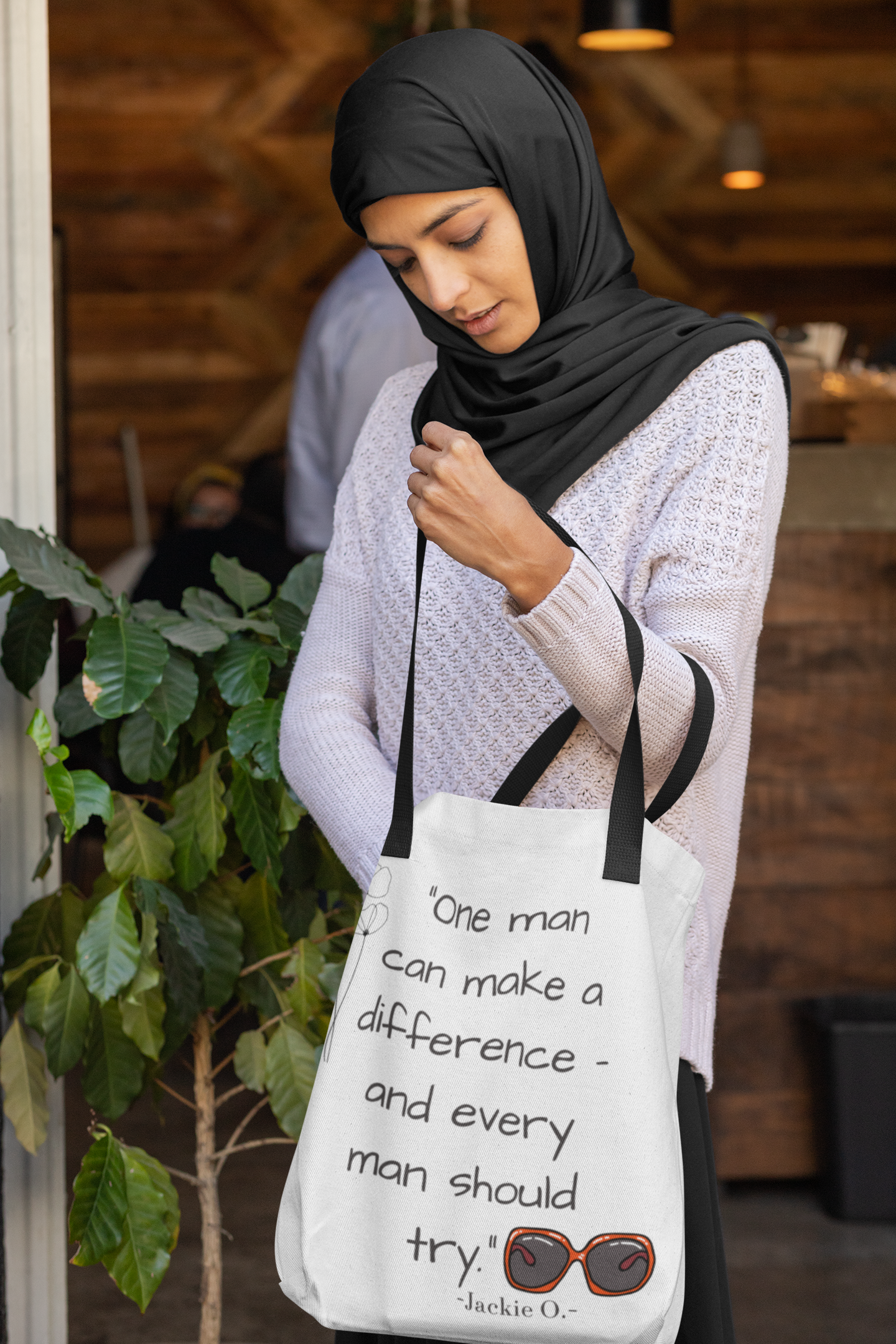 Tote bag One Man