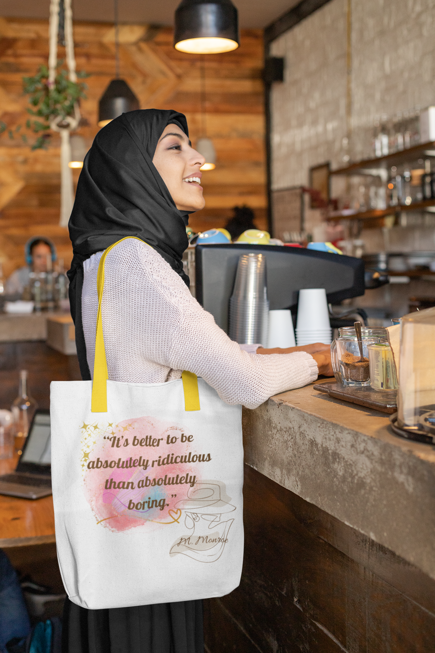 Tote bag Boring