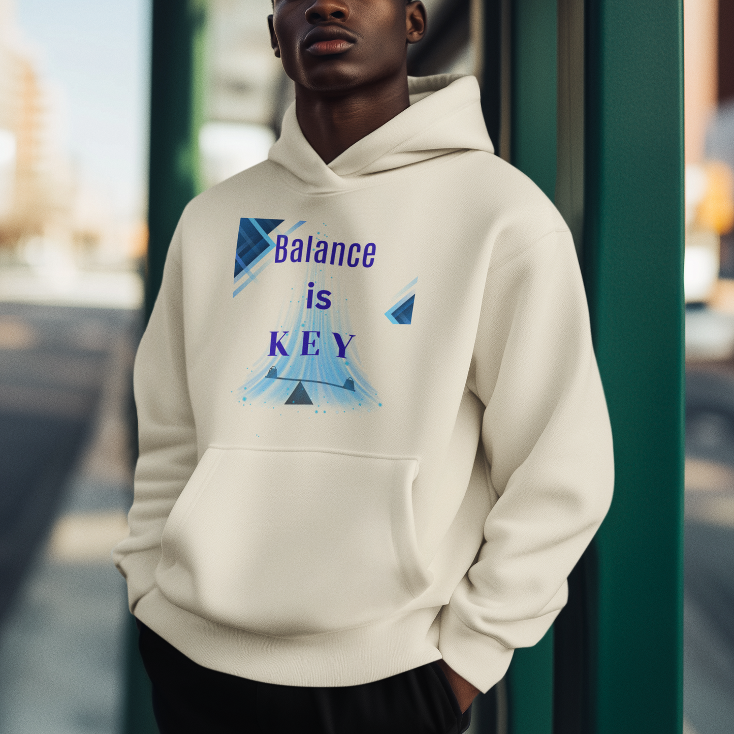 Unisex essential eco hoodie Balance