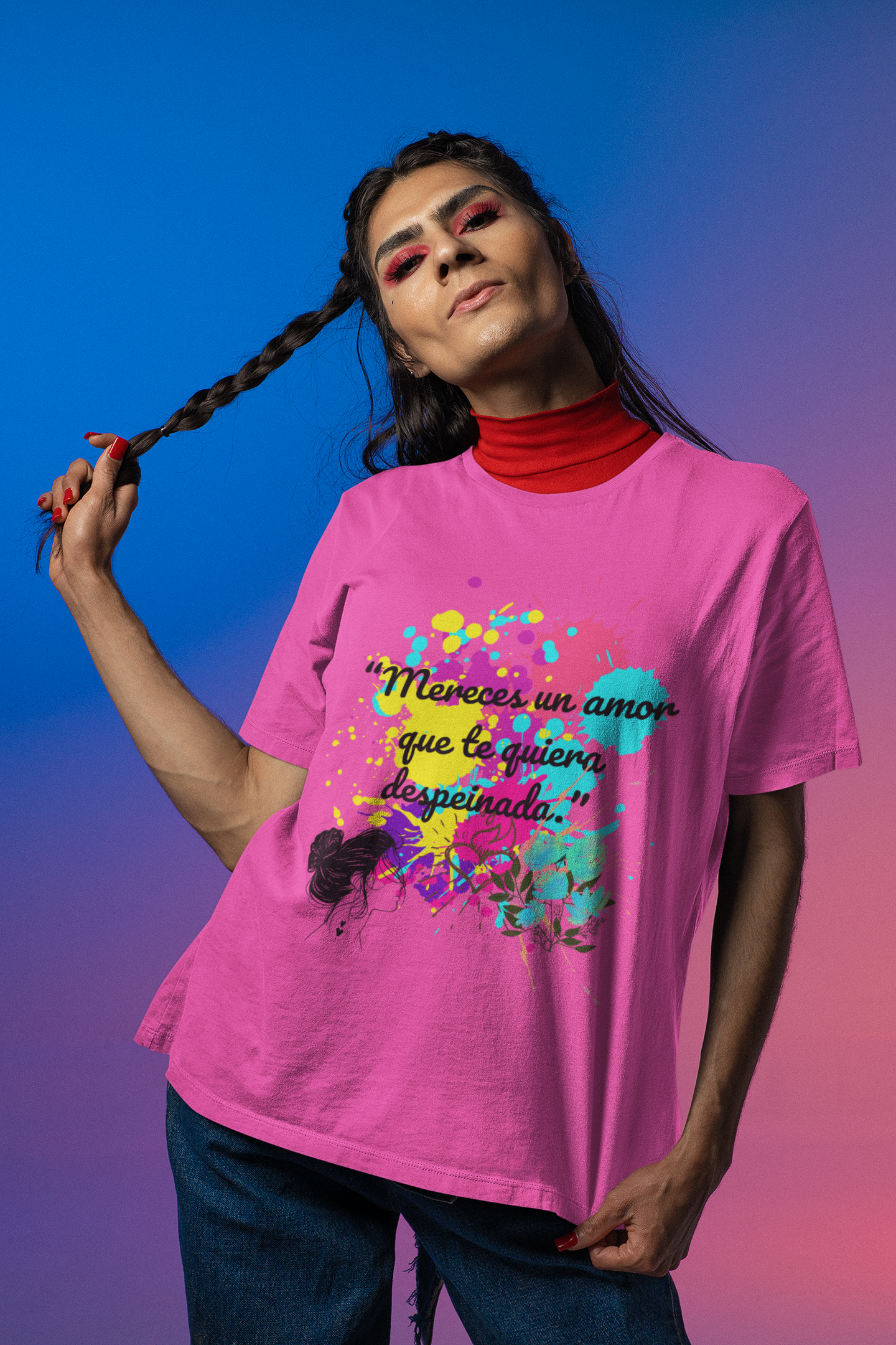 Unisex t-shirt Mexican Soul "Despeinada"