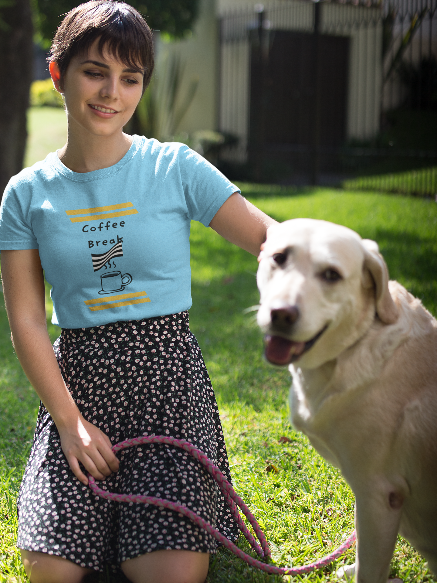 Unisex t-shirt Coffee Break
