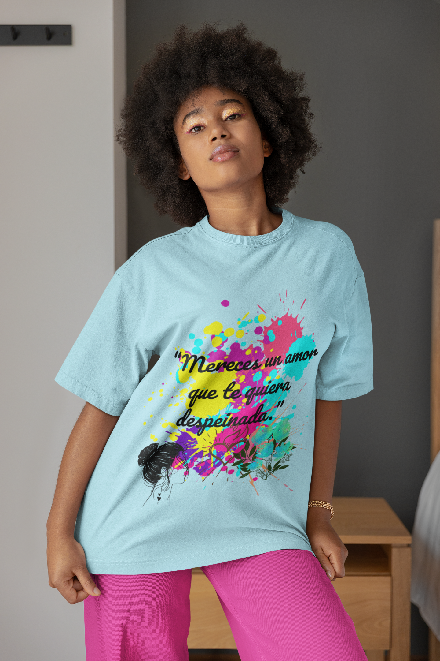Unisex t-shirt Mexican Soul "Despeinada"