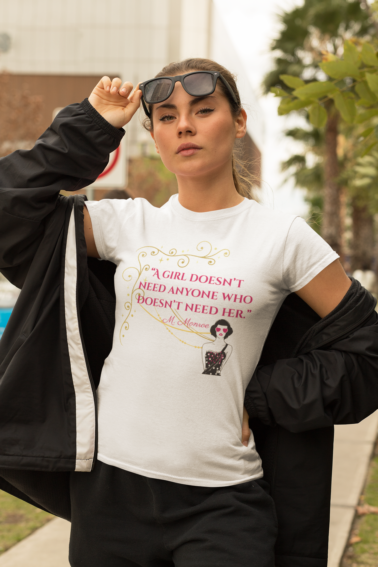 Unisex t-shirt Blonde Flame "Girl"