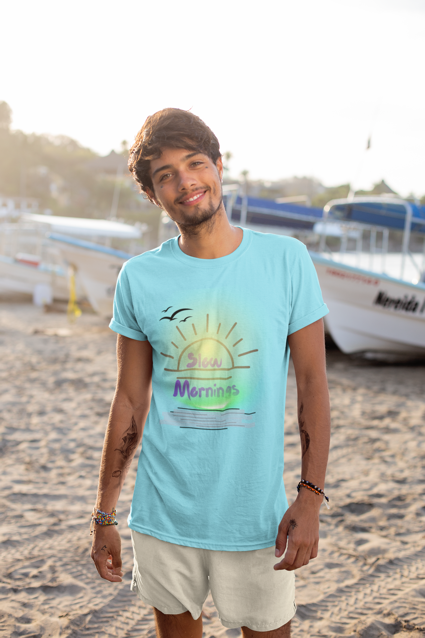 Unisex t-shirt Slow Mornings